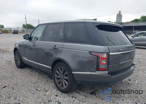 2017 Land Rover Range Rover 3.0L V6 Supercharged z USA, uszkodzony, nr VIN SALGR2FV1HA347483